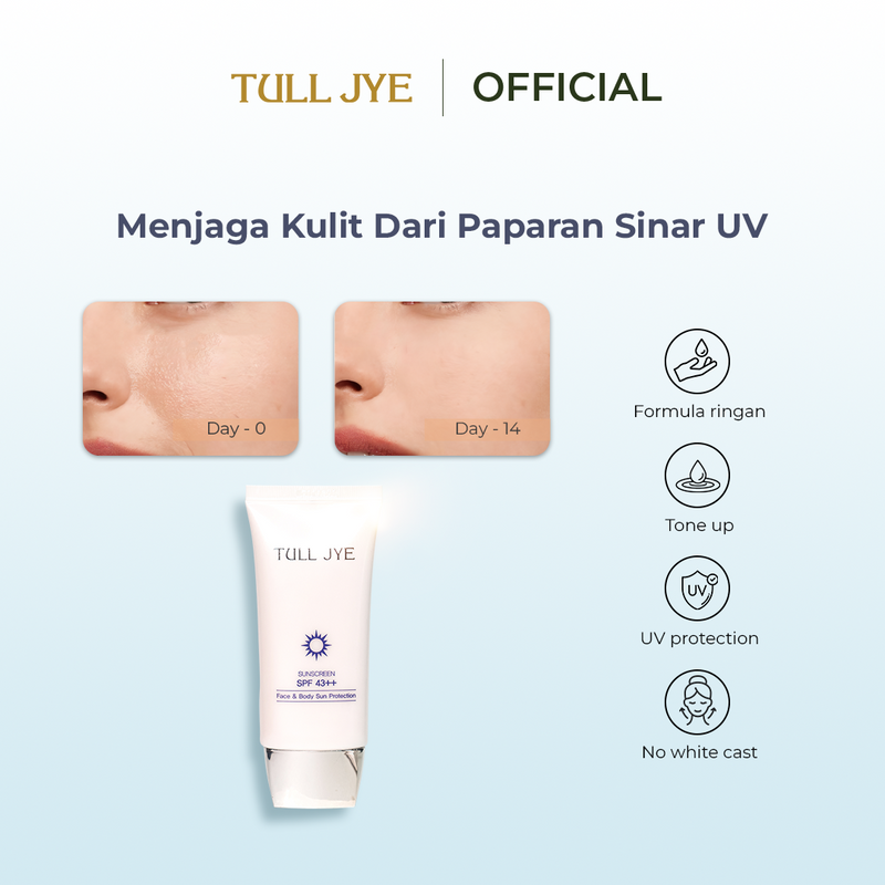 Sunscreen SPF 43++ (Face & Body)